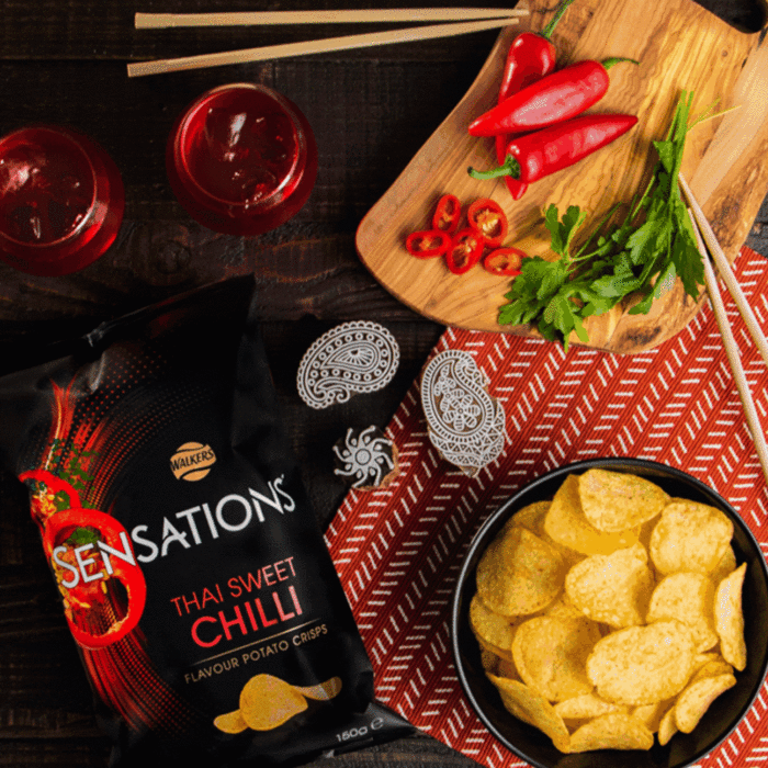 Sensations Thai Sweet Chilli Sharing Crisps 150g - Image 2