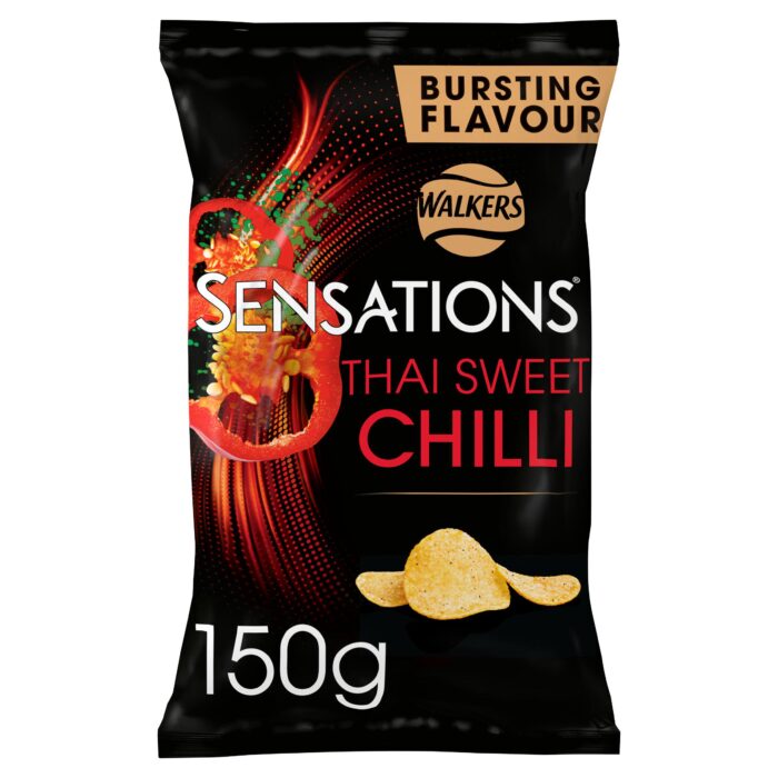 Sensations Thai Sweet Chilli Sharing Crisps 150g